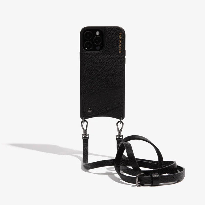 Bandolier Pebble Leather Wallet Crossbody